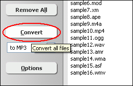 Click Convert